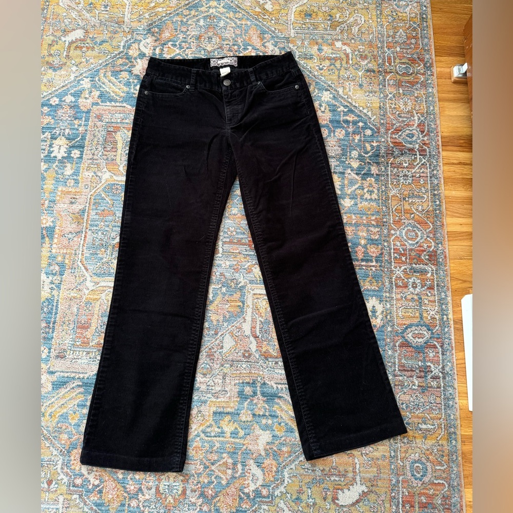 J.Crew Factory Black Bootcut Pants